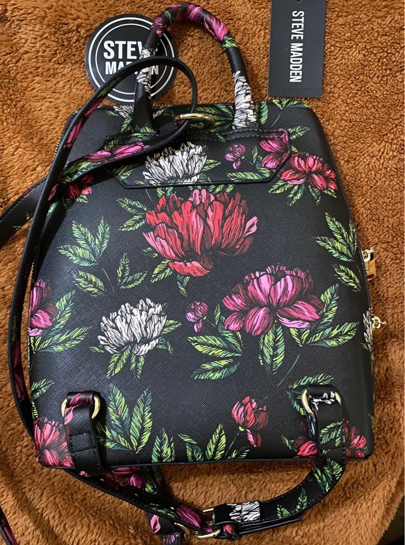Original STEVE MADDEN FLORAL BACKPACK Women s Fashion