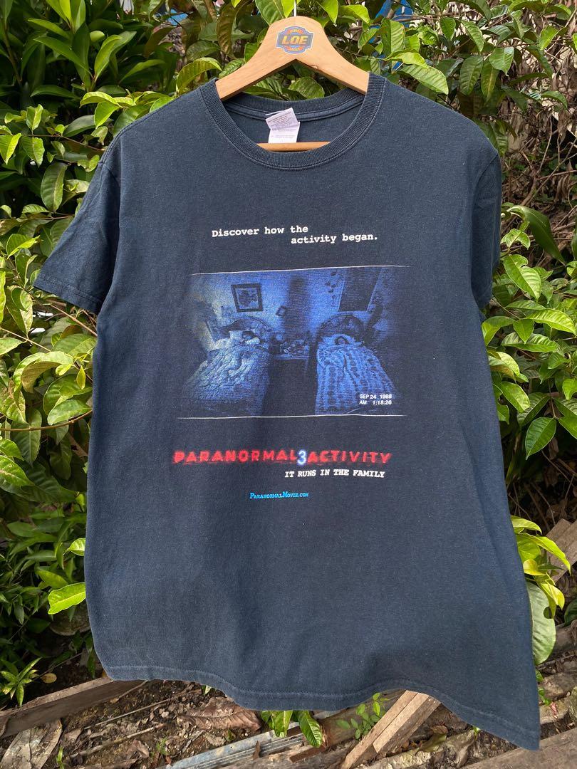 Paranormal Activity 3 Tv Series Movie T Shirt Horror Streetwear Band