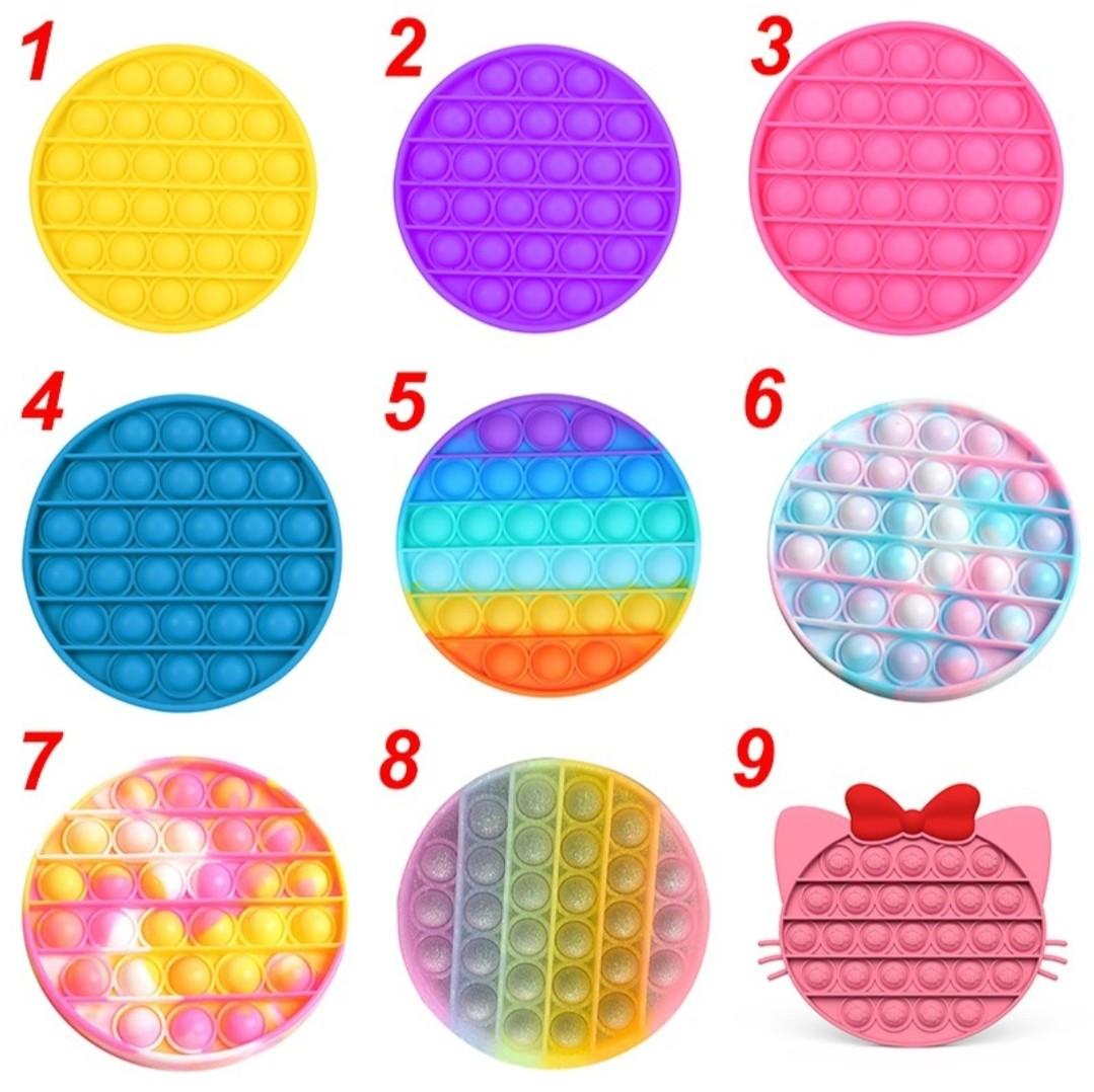 Pop Its Fidget Toy And Infinity Cube Hobbies Toys Toys Games On Carousell