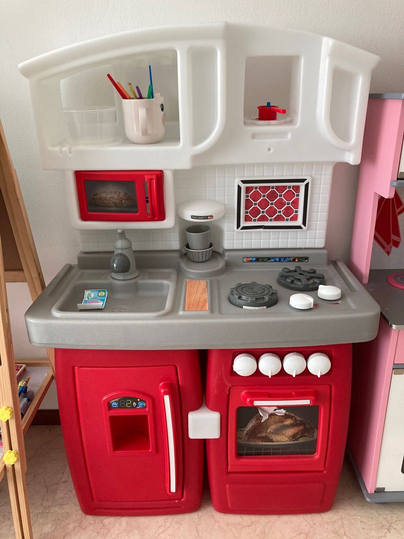 Little tikes red kitchen cheap
