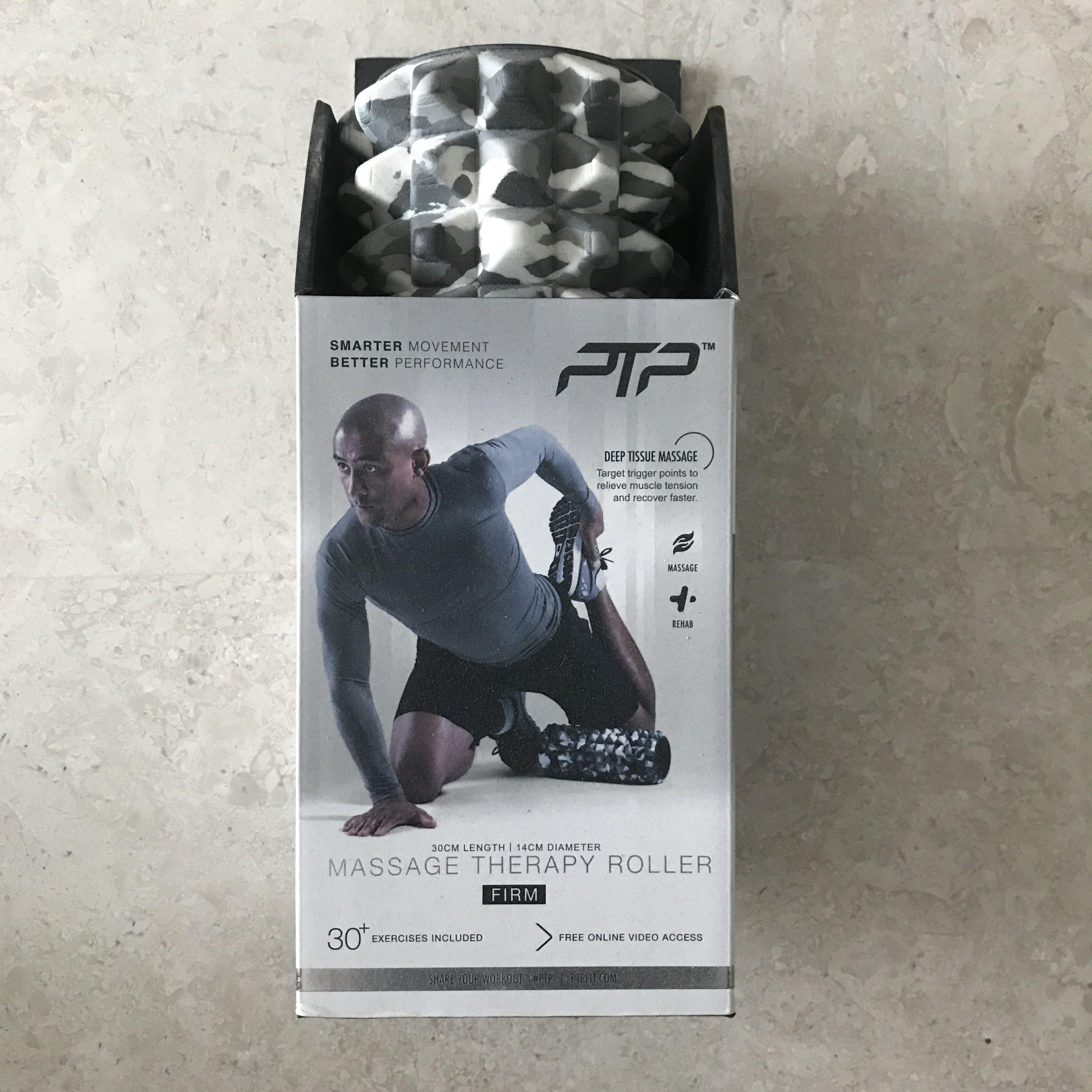 PTP Firm Massage Therapy Roller Camo Health Nutrition Massage Devices on Carousell