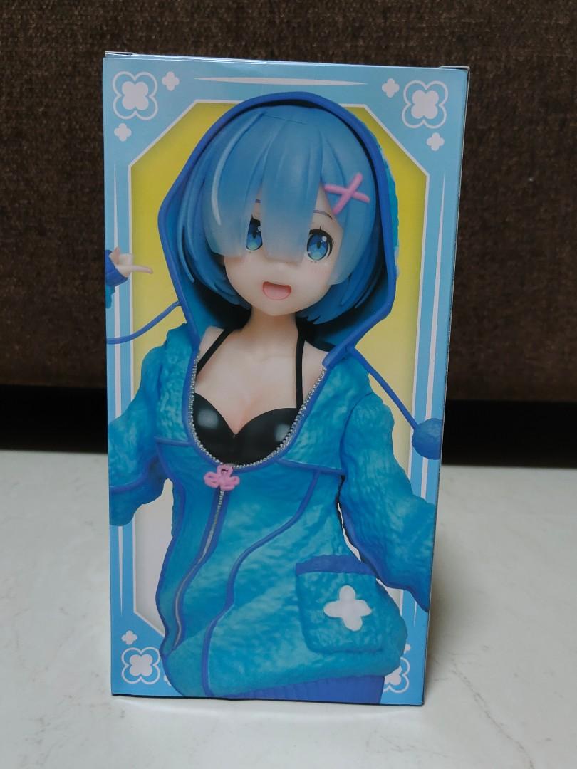 Re Zero Rem Fluffy Hoodie Precious Figure Hobbies Toys Toys