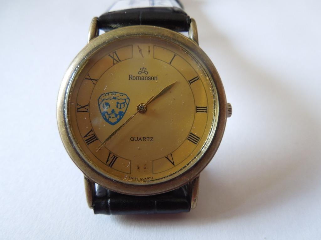 Romanson watches deals gold plated