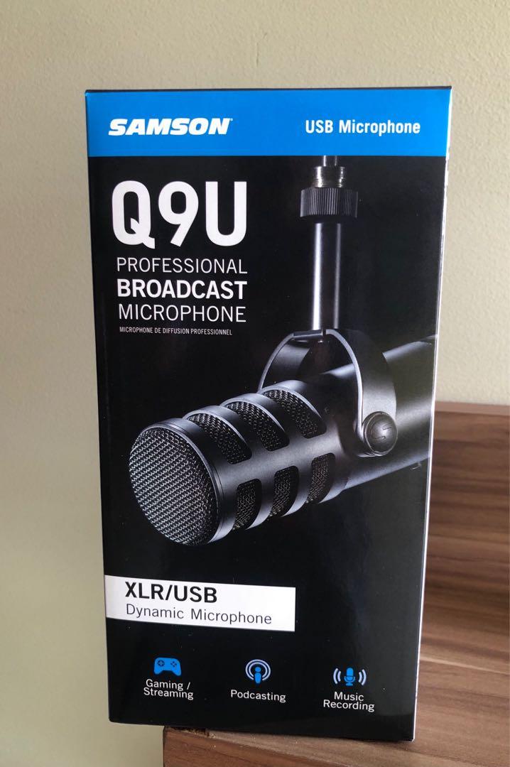 Samson Q9U (Category: Microphones) located in Makati City. Submitted by sounddimension.475 (Listing ID 1090300669, Image 1). Description: Brand: Samson Model: Q9U Type: Dynamic Connection: XLR/ USB Broadcast Quality Mic Usb cable included Brand New .