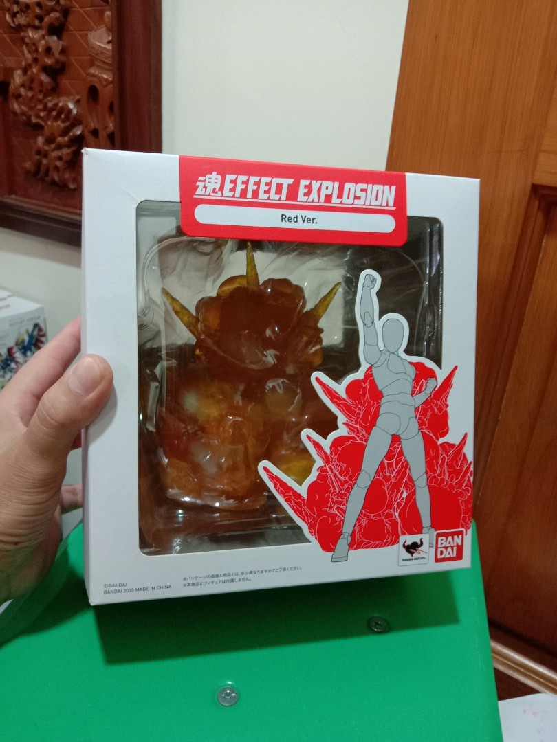 Effect Explosion Red model 1/6 figure hot toys Figma D-arts