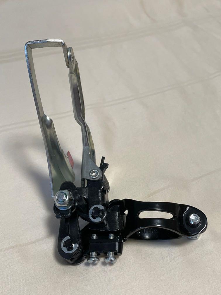 Shimano tourney 3 speed front derailleur clearance
