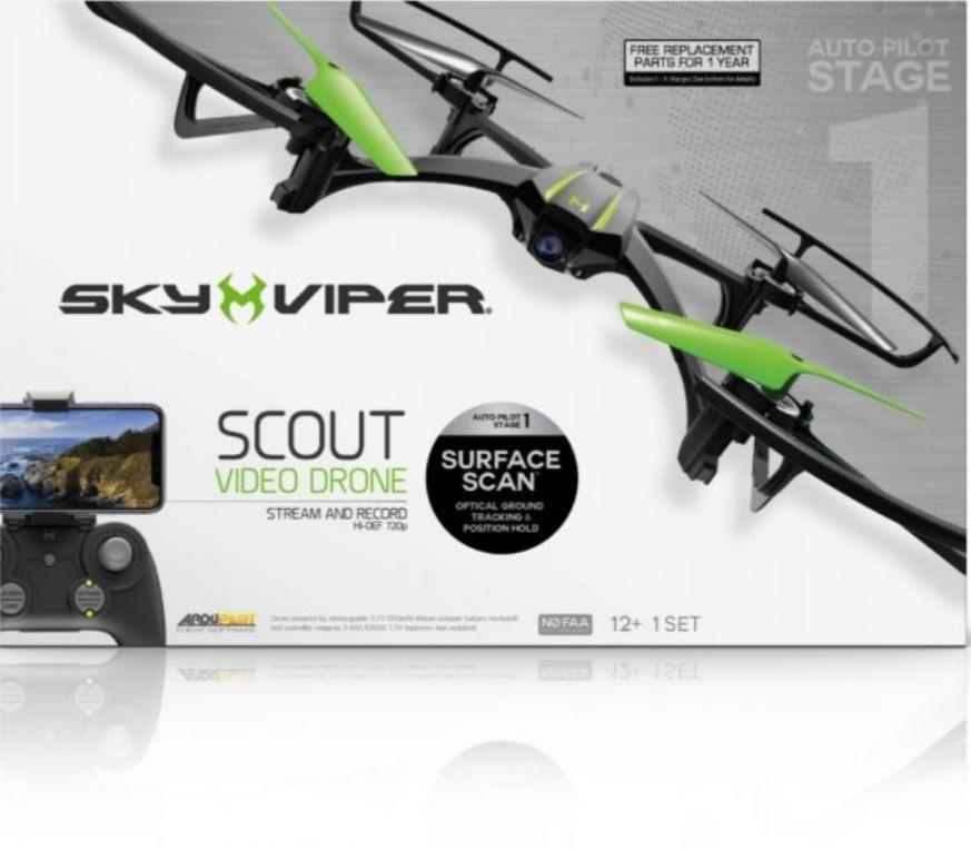 Sky viper scout streaming video cheap drone