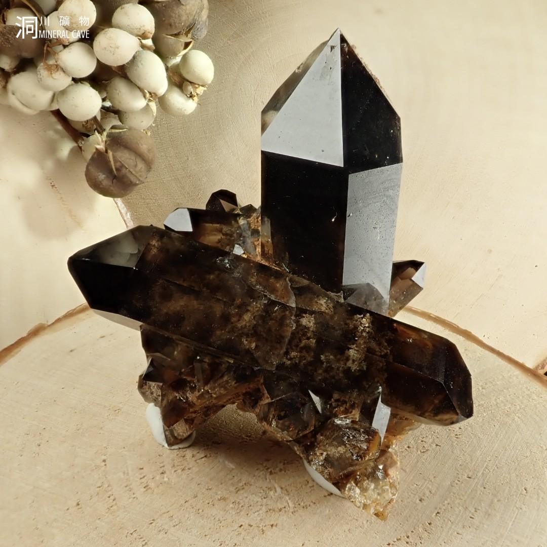 Smoky Quartz 煙水晶(石英) - 需要影片, 麻煩MSG告知哦! 請到資訊欄