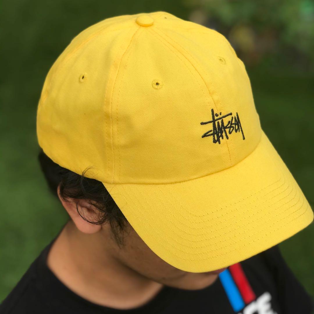 Yellow stussy sale hat