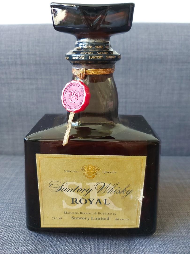 Suntory Whisky Royal SR 三得利720ml (15年山崎原酒), 嘢食& 嘢飲