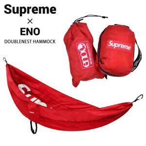 Supreme X Eno DoubleNest Hammock Red BN, Hobbies & Toys