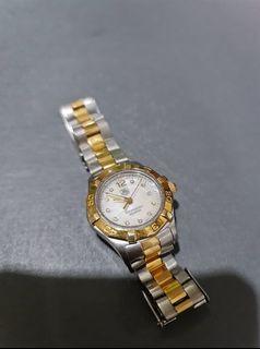 TAG HEUER AQUARACE MOTHER OF PEARL WITH DIAMOND WATCH