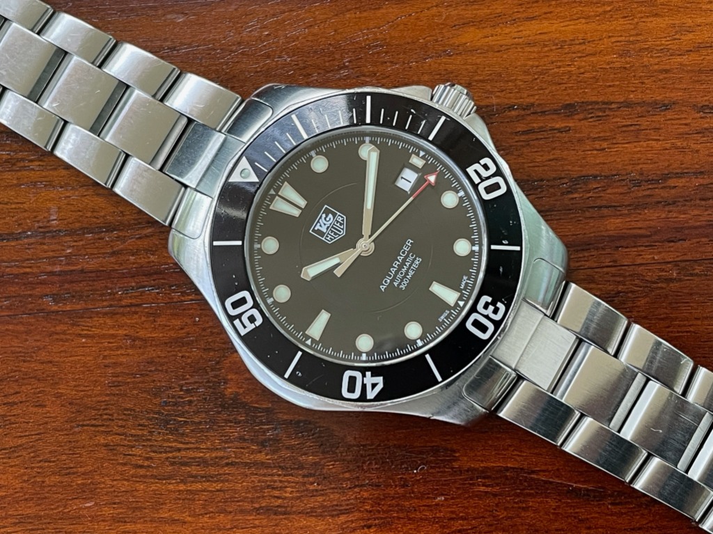Tag Heuer Aquaracer WAB2010.BA0804 Full Set from 2010 Local AD Luxury Watches on Carousell