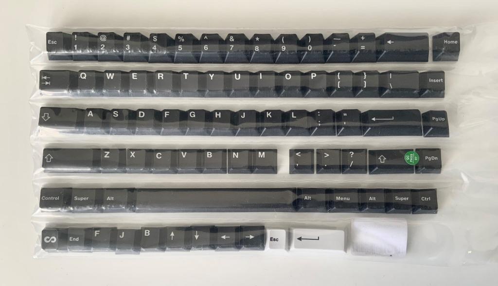 The Key Dot Co Portico Keyboard Build Kit Smoke (Gasket mount 65