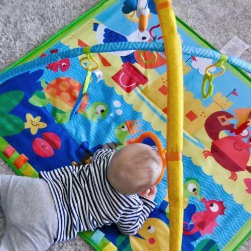 Tiny love play gym mat with rocker bouncer set 2 in 1 under
