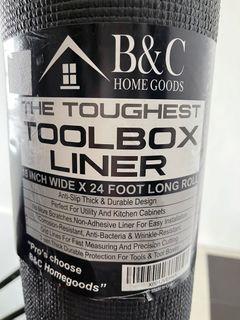 Tool box liner black