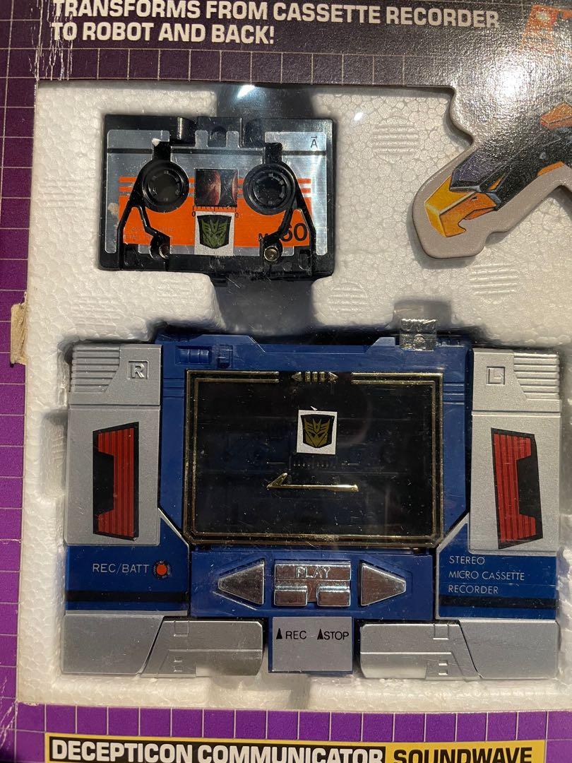 TRANSFORMERS G1 SOUNDWAVE "GOBLIN-WAVE" BUZZSAW Custom Toy Figure In - Foto 5