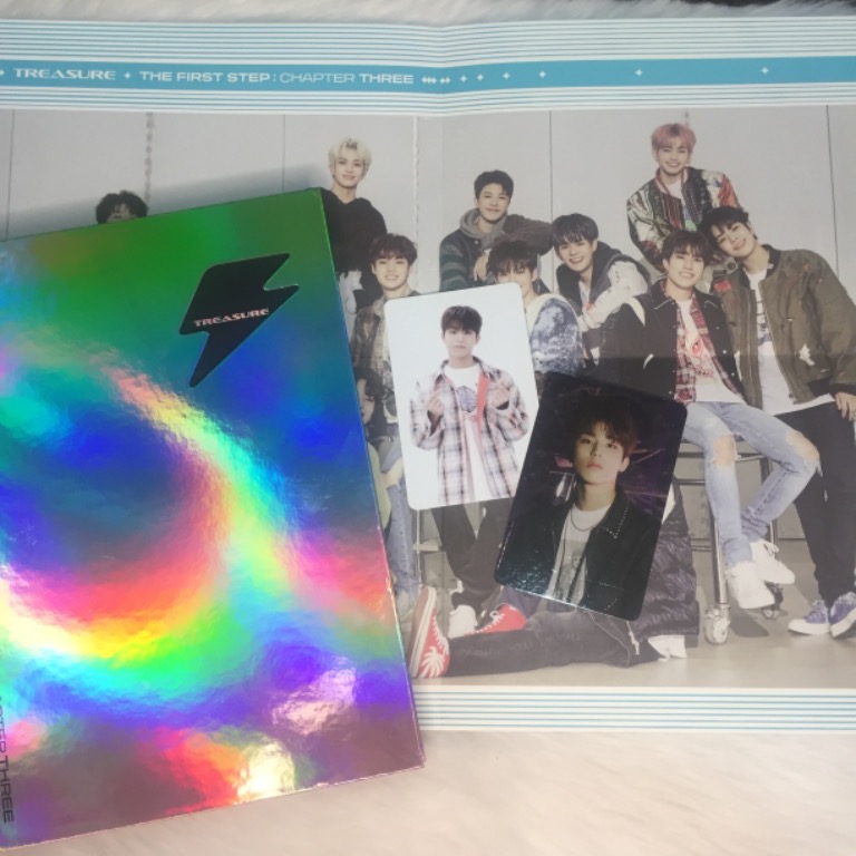 TREASURE THE FIRST STEP: CHAPTER THREE UNSEALED ALBUM, Hobbies & Toys ...