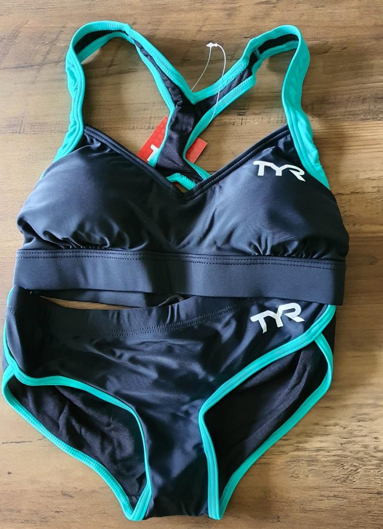 TYR 2 piece swimsuit Men s Fashion Activewear on Carousell