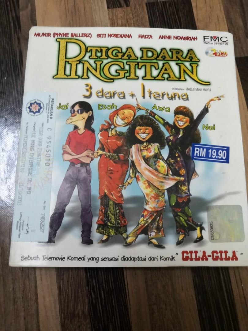 Vcd Tiga Dara Pingitan Gila Gila Music Media Cd S Dvd S Other Media On Carousell