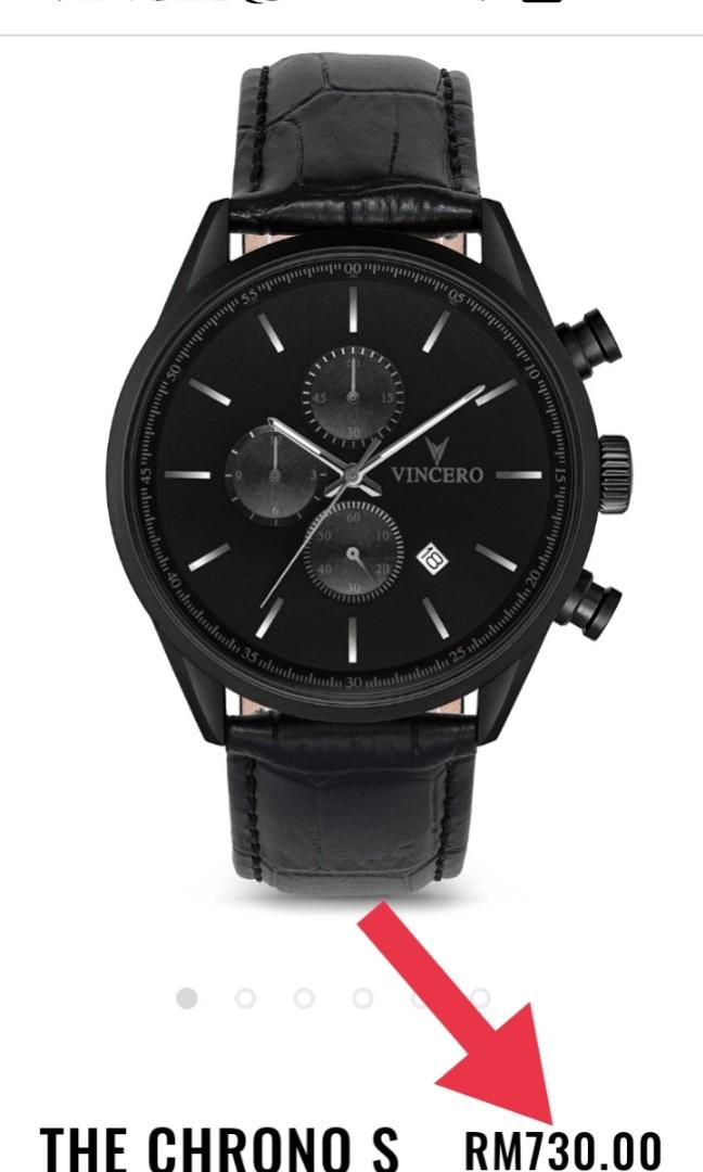 Vincero matte discount black chrono s