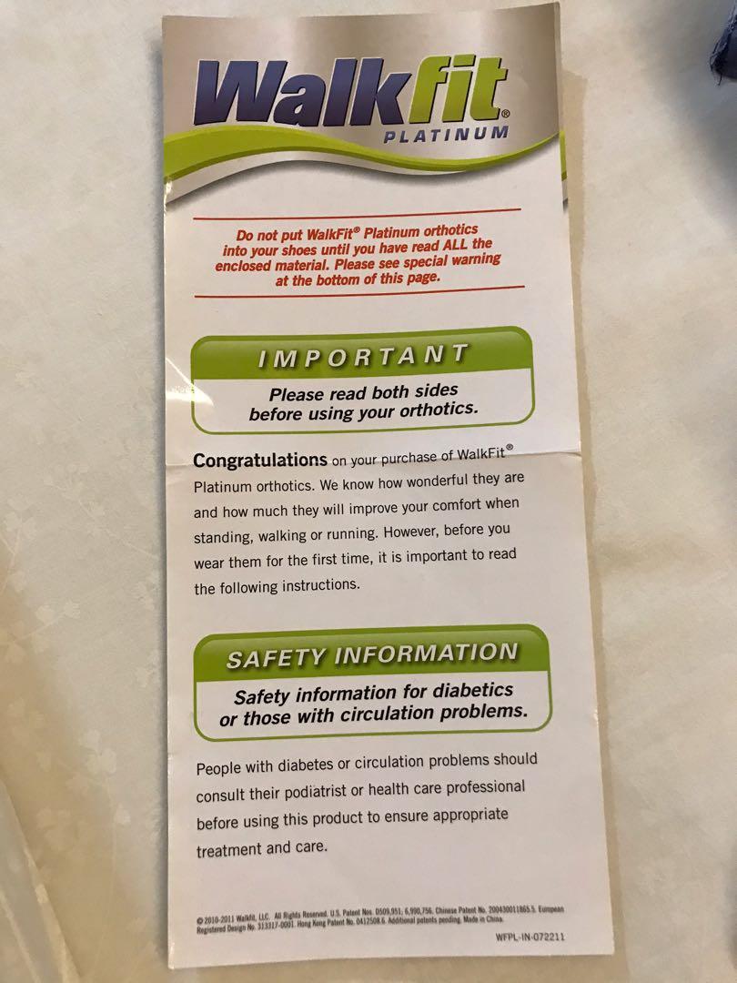 Walkfit platinum llc best sale