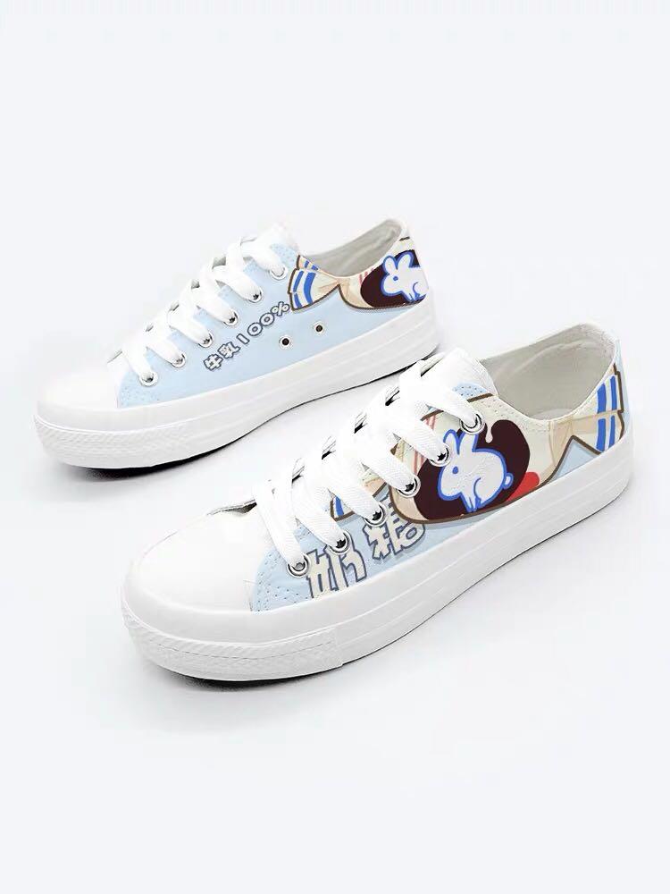 White Rabbit Candy Sneakers Women s Fashion Footwear Sneakers