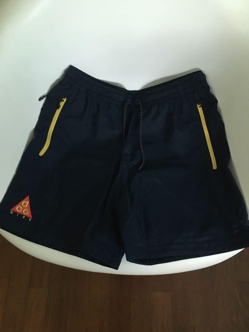 WTS BN Nike SS18 ACG Woven Shorts QS Men s Size S Obsidian