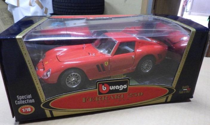 1 18 Bburago Ferrari 250 GTO Made in Italy Hobbies Toys