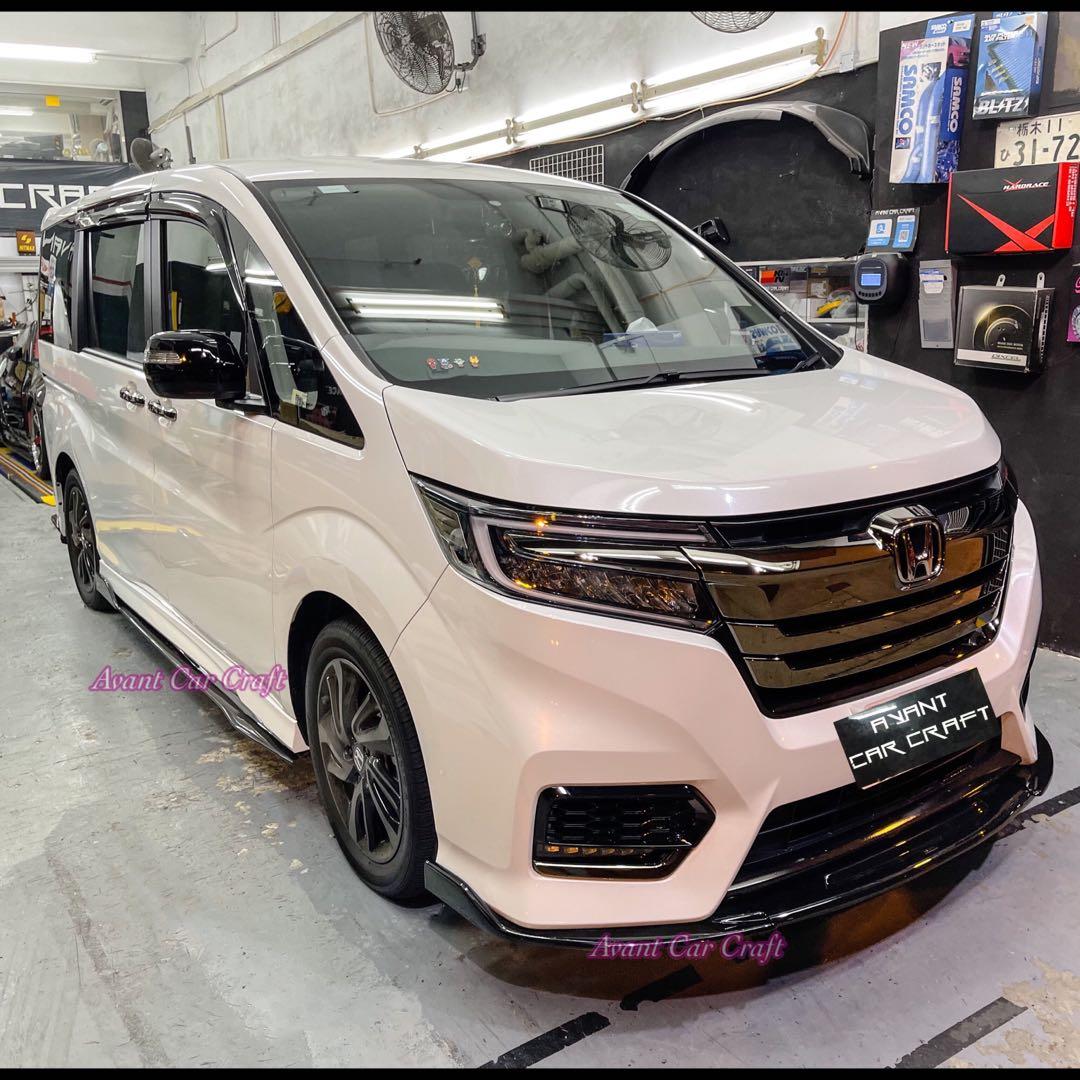 本田 Honda Stepwgn RP3 RP1 包圍 頭唇 裙腳 尾擾流, 汽車配件, 改裝、內外零件 - Carousell