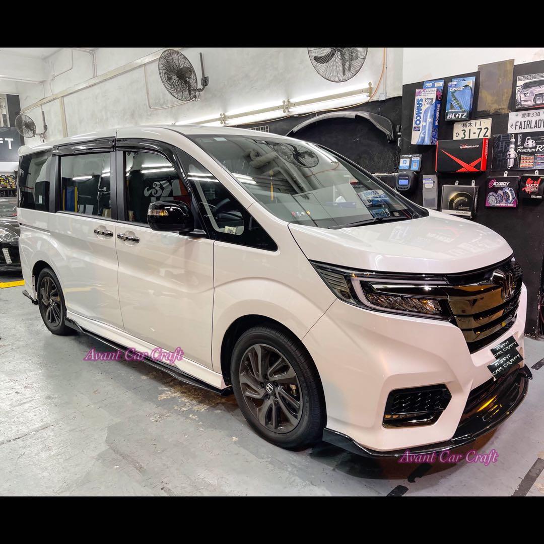 本田 Honda Stepwgn RP3 RP1 包圍 頭唇 裙腳 尾擾流, 汽車配件, 改裝、內外零件 - Carousell