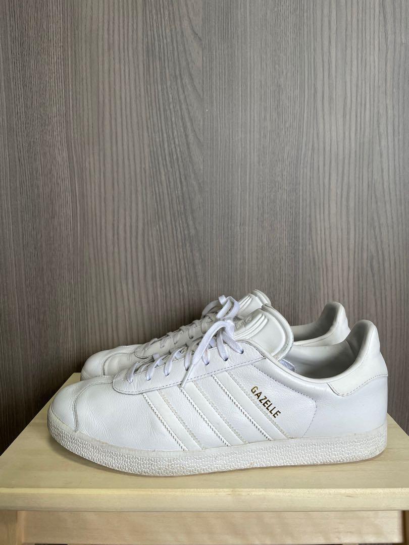 Adidas originals hotsell white leather