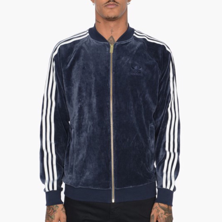 Adidas originals superstar velour men's tracksuit outlet