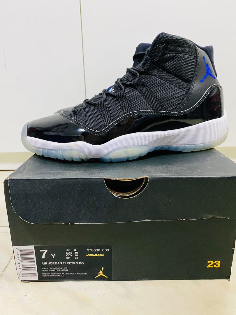 Air Jordan 11 Retro Space Jam US7Y Carousell