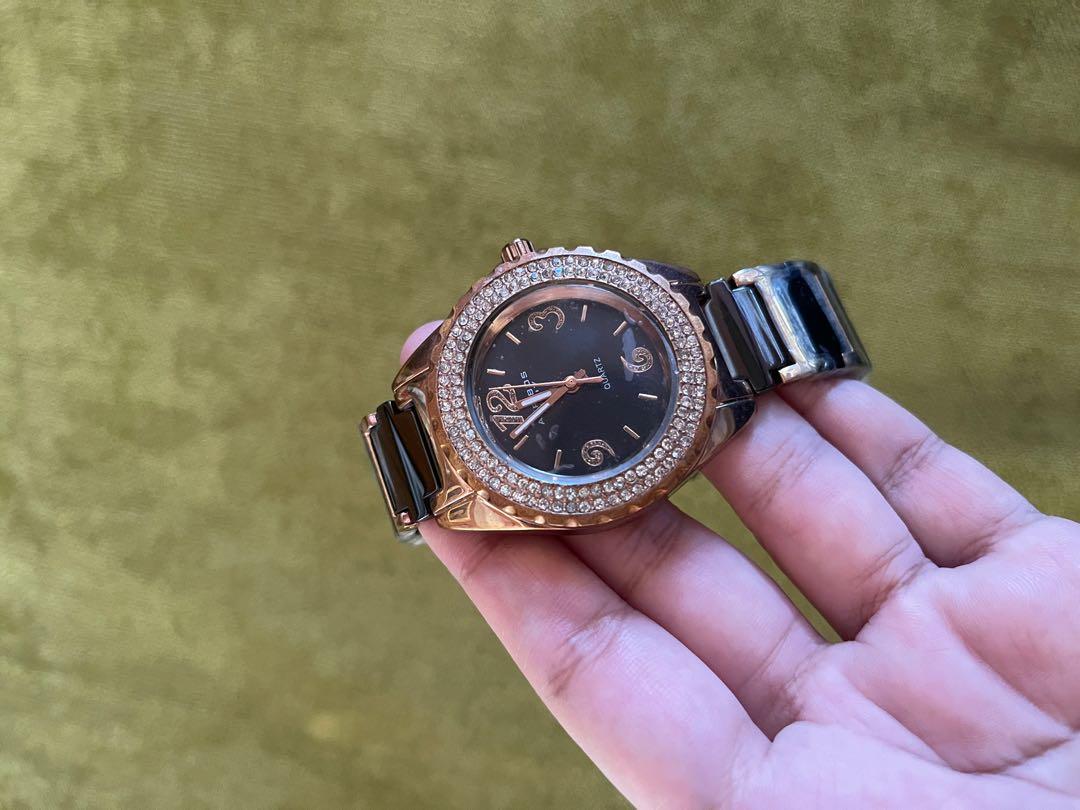 Ashley princess store watch rose gold