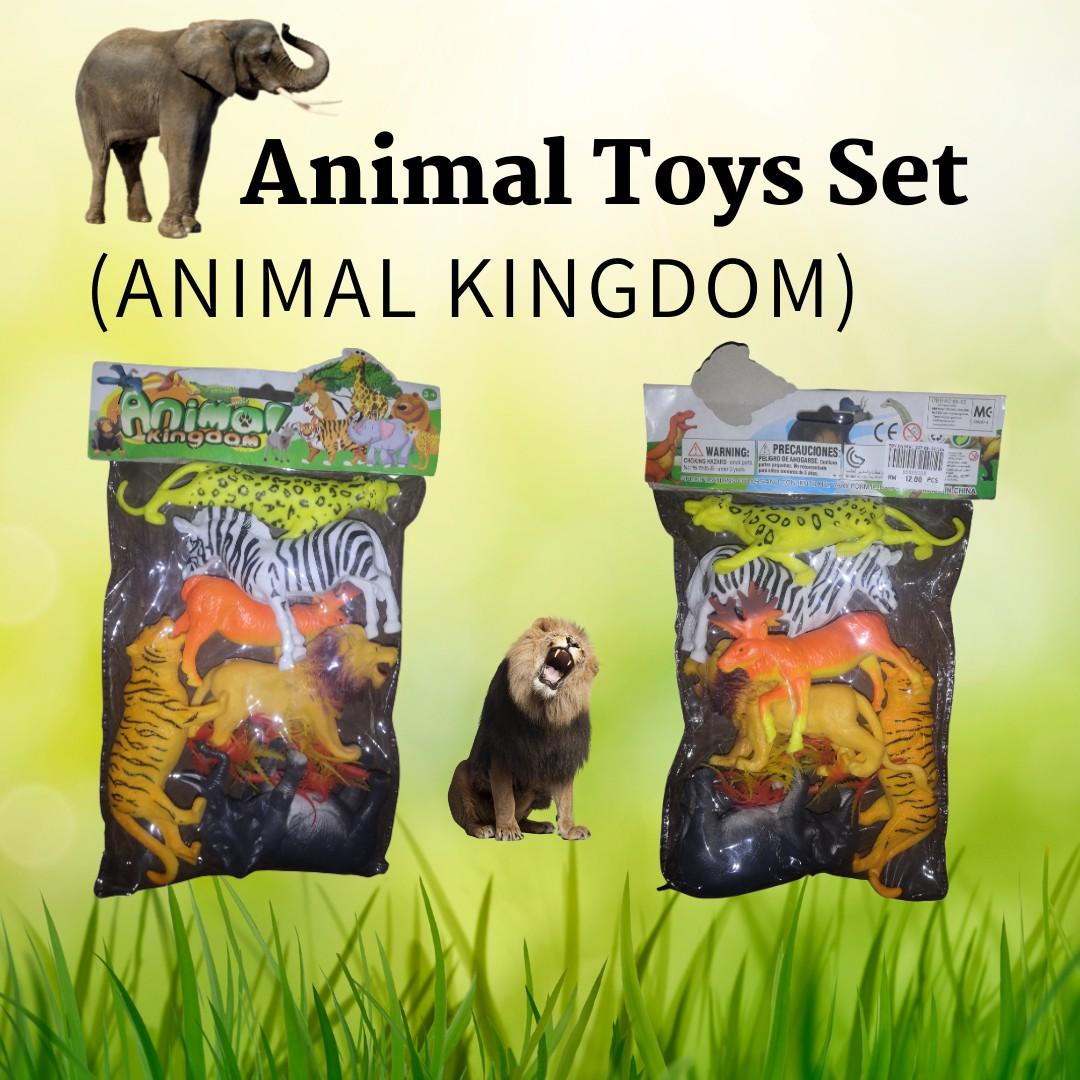 Animal kingdom store toy set
