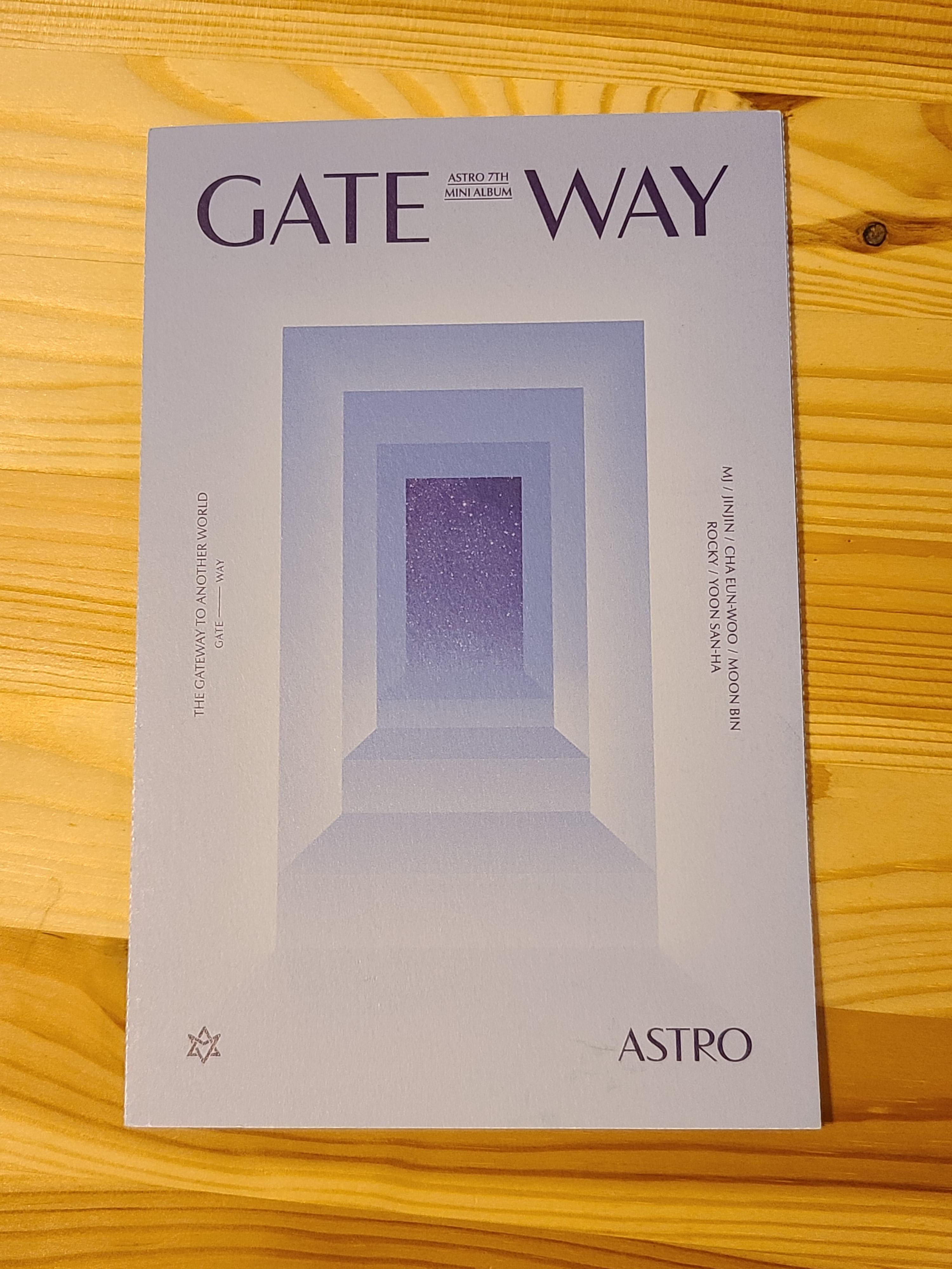 Astro藍版gateway歌詞postcard 韓流 Carousell