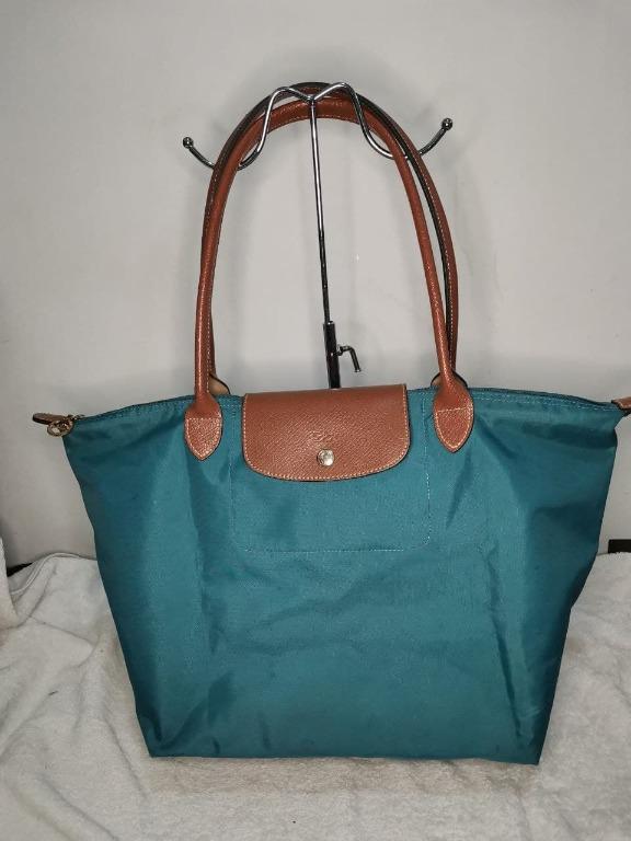 Longchamp Pink Le Pliage Shopping Modele Depose Tote Bag Preowned FLAWS