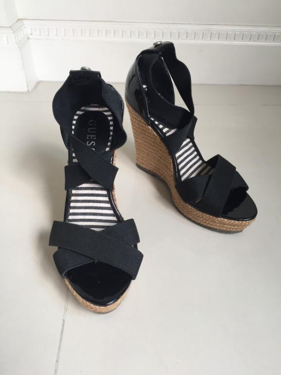 Girls black wedges online
