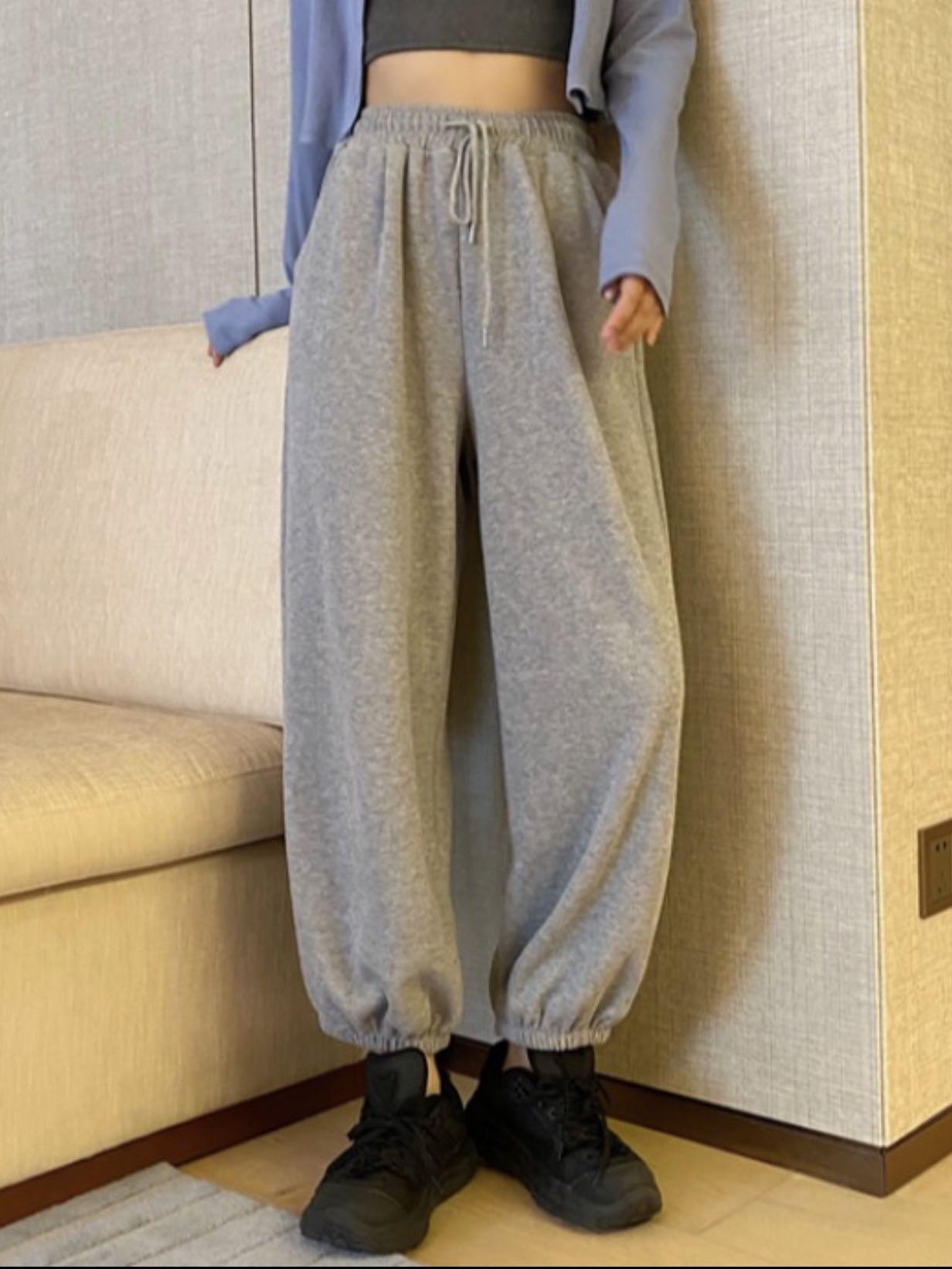 Baggy grey sweats clearance