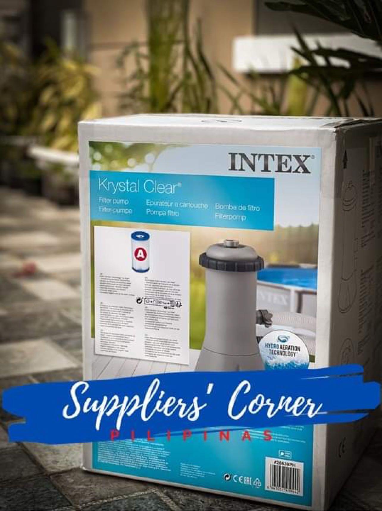 Brand NEW Intex Filter pump with Warranty, Furniture & Home Living