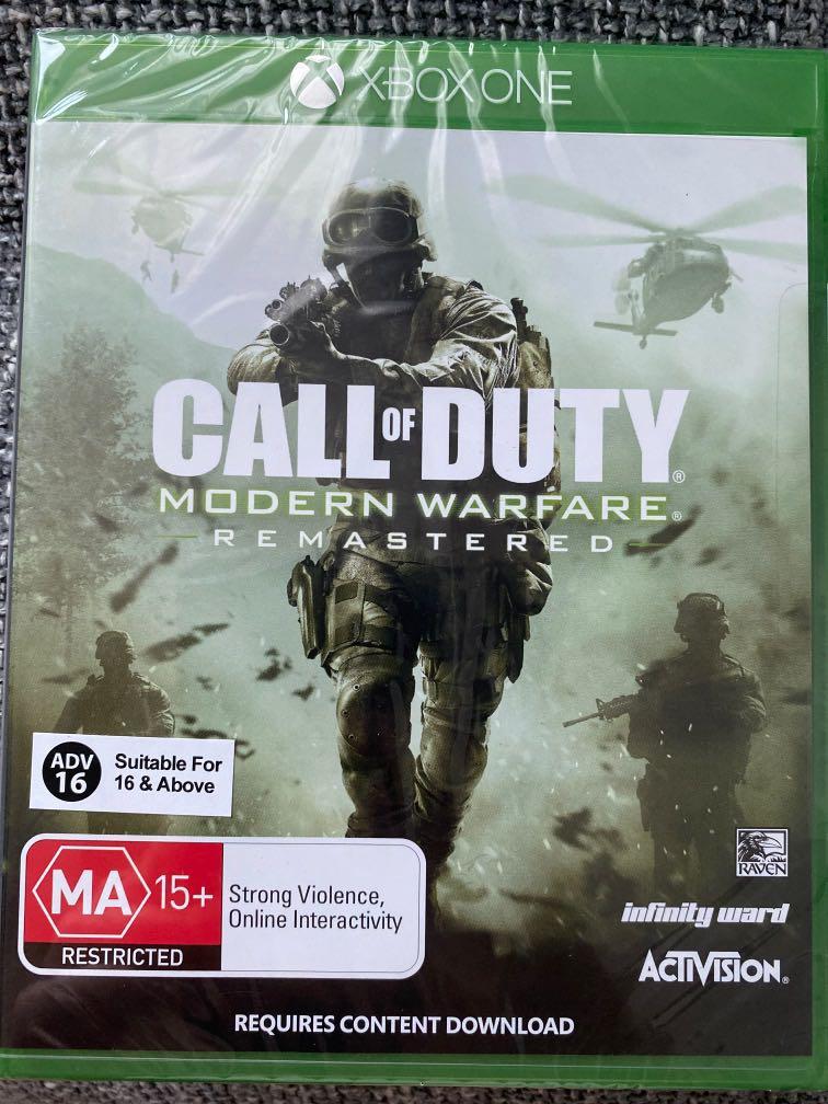Call of discount duty remastered xbox
