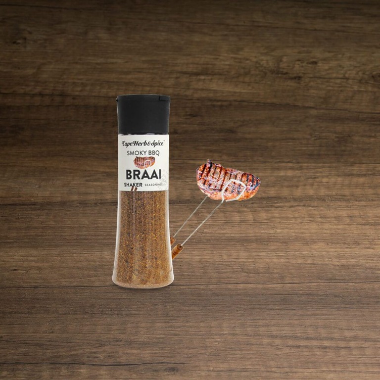 Cape Herb Spice Smoky Bbq Braai Shaker Food Drinks Spice Seasoning On Carousell