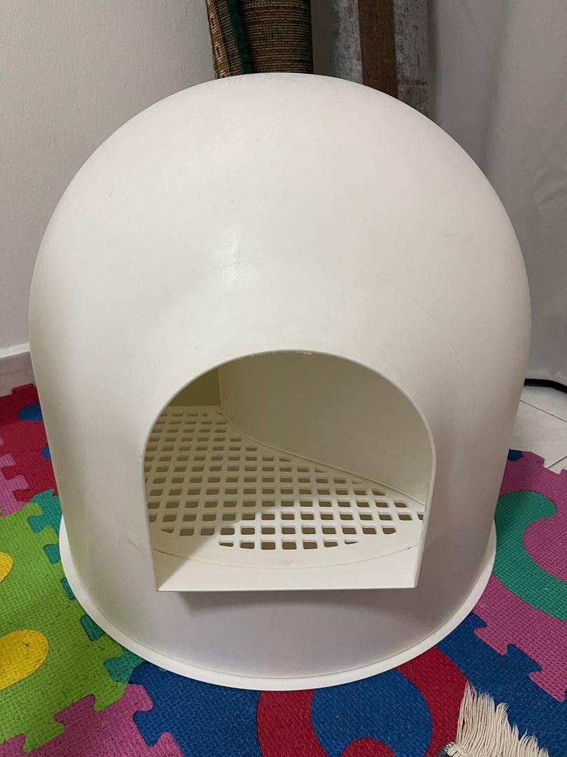 cat igloo plastic