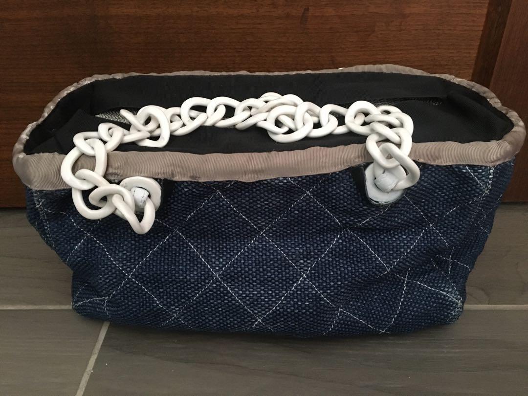 Chanel 中古牛仔布袋, 名牌, 手袋及銀包- Carousell