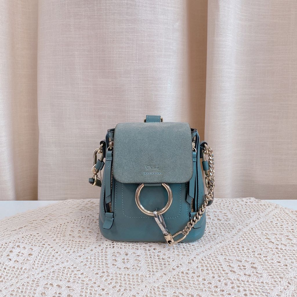 Chloe backpack blue store