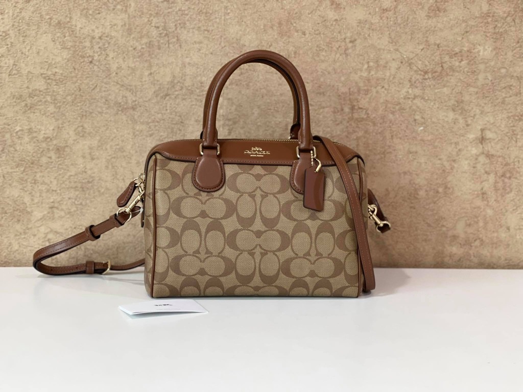 COACH 32203 MINI BENNETT SATCHEL IN SIGNATURE CANVAS
