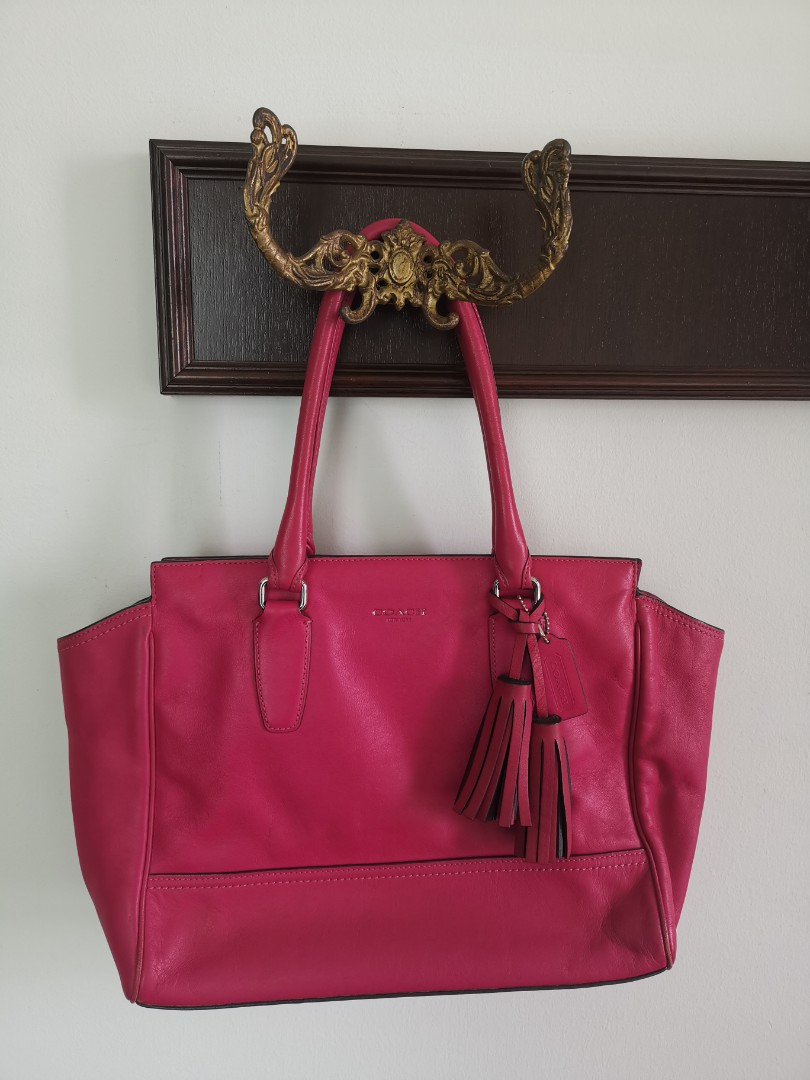 dark pink bag