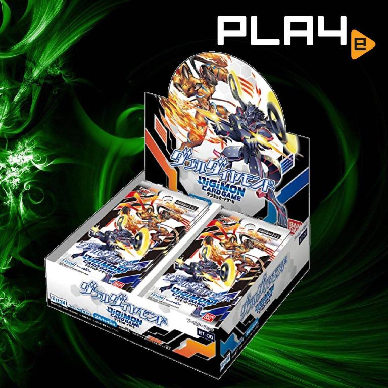 double diamond booster box Digimon Card Game: Double Diamond (BT06) Booster Box