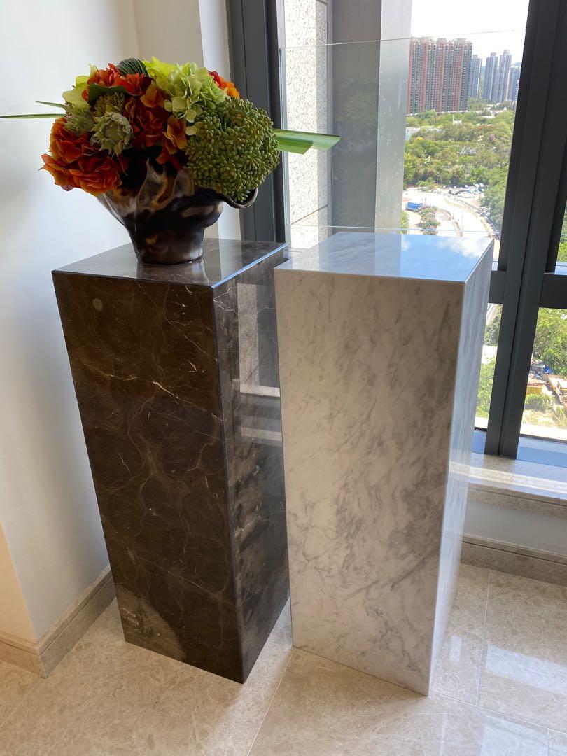 Display Stage Retail Marble Pillars 擺設大理石柱展示柱 傢俬 家居 家居裝飾 家居裝飾 其他 Carousell